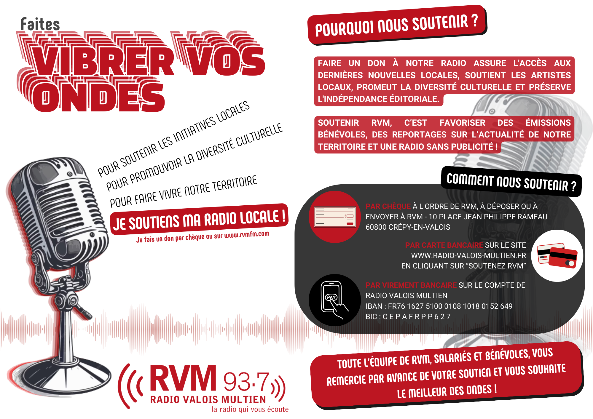 Faites vibrer vos ondes
